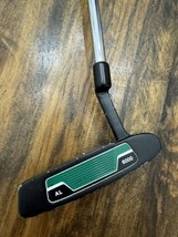 Ray Cook Billy Baroo HT-100 Blade Putter / RH / Steel Green Black Golf Club - $24.74
