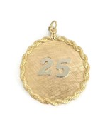 Authenticity Guarantee 
Vintage 25 Telephone Necklace Pendant Charm 14K ... - £1,482.39 GBP