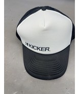 Vintage Kicker Audio Screenprint Logo Nylon Trucker Snapback Hat Cap Sub... - $1,580.47 MXN