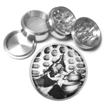 Vintage Witchcraft Witches D10 Aluminum Herb Grinder 2.5&quot; 63mm 4 Piece - £13.48 GBP