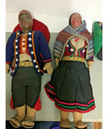 A Vintage Antique Souvenir PERUVIAN / PERU 14.5&quot; DOLLs from 1930-40s / S... - £242.95 GBP