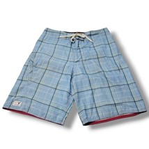 American Eagle Shorts Size 30 W30&quot;xL9.5&quot; Board Shorts Plaid Swimwear Swi... - $36.18