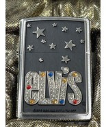 2007 #'D  Limited Edition Elvis Bling Swarovski Crystal  Zippo Lighter - £165.08 GBP