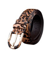 Men Leopard Dress Belt - £15.68 GBP