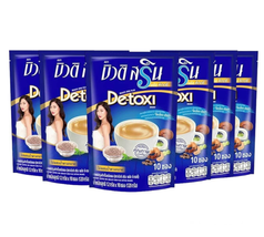 Beauti Srin plus Detoxi Instant Coffee Mix Fiber Detox Weight Management X6 - $101.81