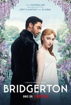 Bridgerton Poster Nextflix TV Series Phoebe Dynevor Rege-Jean Page Art Print - £8.71 GBP+