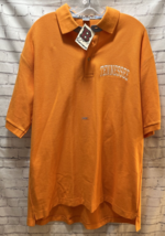 Boa Resorts Tennessee VOLS Volunteers Orange Polo Shirt L Large pique co... - £13.44 GBP