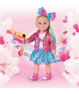My Life As JoJo Siwa Doll 18 inch Soft Doll Blonde Hair Dance Party Musical - £62.77 GBP