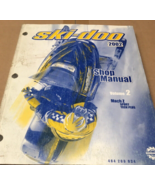 2002 Ski-Doo MACH Z Sport Tech Plus Service Shop Repair Manual 484200034 - $35.22 CAD