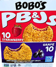 Bobo&#39;s PB&amp;Js Soft Baked Peanut Butter Oat Crust with Fruit Filling 20ct ... - $524.84 MXN