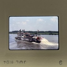 35mm Slide Cotton Blossom Steam Boat Paddle Wheeler July 1981 - $179.68 MXN