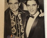 Elvis Presley Collection Trading Card #307 Young Elvis Johnny Cash - $1.97
