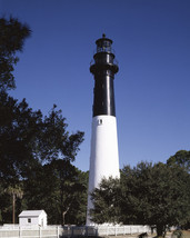Hunting Island Light lighthouse near Beaufort South Carolina Photo Print - £6.93 GBP+