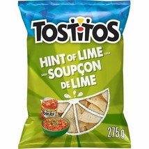 10 X Tostitos Restaurant Style Hint of Lime Tortilla Corn Chips 275g Each - $69.66
