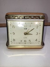 Vintage Elgin travel alarm clock - £36.36 GBP