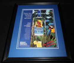 1999 Captain Morgan Parrot Bay Rum 11x14 Framed ORIGINAL Vintage Adverti... - £27.09 GBP