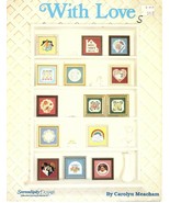 With Love Serendipity Designs Mini Counted Cross Stitch Patterns 1985 - £5.91 GBP