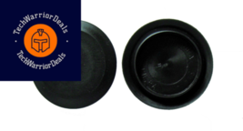 2&quot; 2 inch Flush Mount Black Plastic Body and Sheet Metal Hole Plug Qty 1 1  - £11.01 GBP