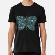 Butterfly Doodle S to 5XL Made in the USA T-Shirt - £17.60 GBP