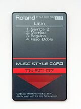 Roland ROM Card TN-SC1-07 LATIN for Pro-E E-5 E-20 E-30 RA-30 RA-50 CA-3... - $49.99