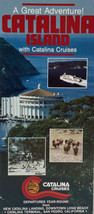 Vintage 1990s Catalina Island CATALINA Cruises San Pedro, CA Travel Brochure - £19.52 GBP