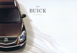 ORIGINAL Vintage 2009 Buick Range of Cars Sales Brochure Book - $29.69