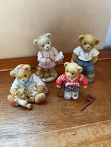 Lot Of Cherished Teddies Giacomo Jake Bearcino Hilary Hugabear Wade Weathersbee - £11.64 GBP