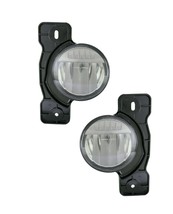 Fits Jeep Wrangler Jl Jk Gladiator 2017-2021 Led Fog Lights Driving Lamps Pair - £221.94 GBP