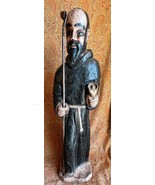 Old Vintage Austin Productions Religious Man Statue Chalk Plaster Saint ... - $112.03 CAD