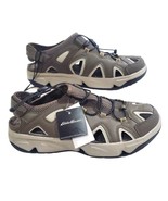 Eddie Bauer Mens 9 Lake Trail Sandals Hiking Shoe Brown Waterproof Water... - $29.67 CAD