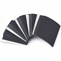 1/4 Sheet Sandpaper Assorted 80/120/180/240/320 Grit Hook &amp; Loop Or Clip... - £25.35 GBP