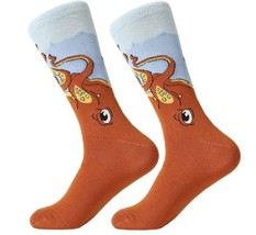 1 pair socks cotton funny crew socks cartoon - £6.97 GBP