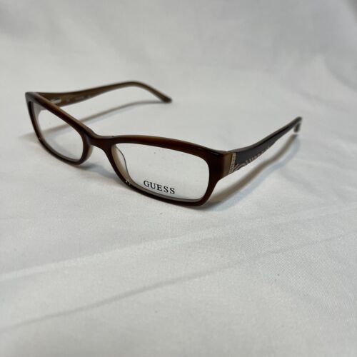 GUESS GU 2261 Eyeglass FRAMES ONLY 51 17 130 Brown Flex Hinge - £22.46 GBP