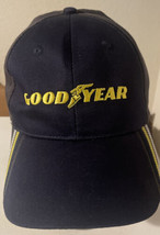 Goodyear Hat Adult One Size Blue Adjustable Baseball Cap Hat - $14.84