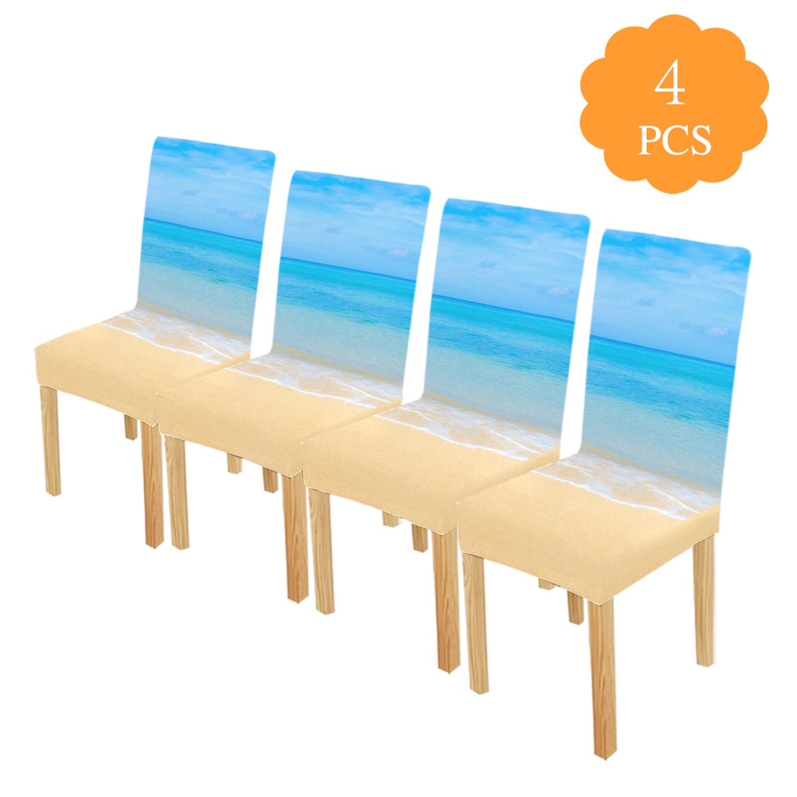 Beach Chair Cover Pack of 4 pcs