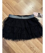 Girls Danskin Black Skirt With Tulle Size 7/8 - $152.31 MXN