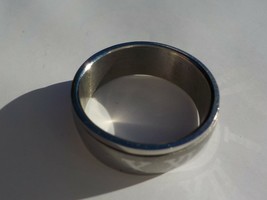 Mens Ring Stainless Steel Size 11 Spinner Fidget Ring Roman Numerals Jewelry - £11.98 GBP