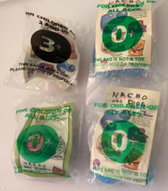 Vintage Taco Bell - Nacho &amp; Dog -1995 - Toy - Complete Set of 4 - Kids Meal Toys - £35.10 GBP