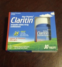 Claritin 24 Hour Non-drowsy Allergy Relief Tablets, 10 mg - 30 Ct. (ZZ52) - £13.22 GBP
