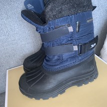 Trespass Snow Boots Size  UK 13, EUR 32  Dark Blue Waterproof Coldheat - $368.27 MXN