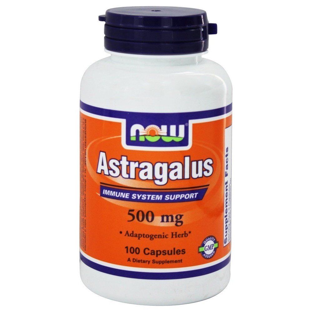 NOW Foods Astralagus 500 mg., 100 Capsules - $10.15
