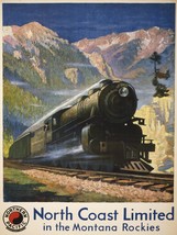 9730.Decoration Poster.Room Wall art.Home interior decor.Railroad train.Montana - £13.45 GBP+
