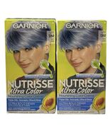 (2) Garnier Nutrisse Ultra Permanent Hair Color DN1 Blue Orchid Light Co... - €46,87 EUR
