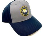 Miller Lite Beer Logo Grey &amp; Navy Blue Curved Bill Adjustable Hat - $13.67