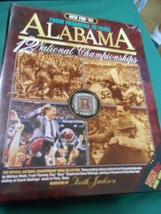 Collectable Alabama Football-3 Vhs Alabama 12 National Championships New For 93&#39; - £34.95 GBP