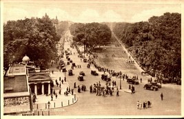 Rotten Row-Hyde Park-London- Unused Valentine&#39;s &quot;Photo Brown&quot; Postcard-bk34 - £3.56 GBP