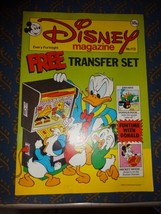 6 British DISNEY MAGAZINES features comic stories MICKEY MOUSE/Donald Du... - $20.00