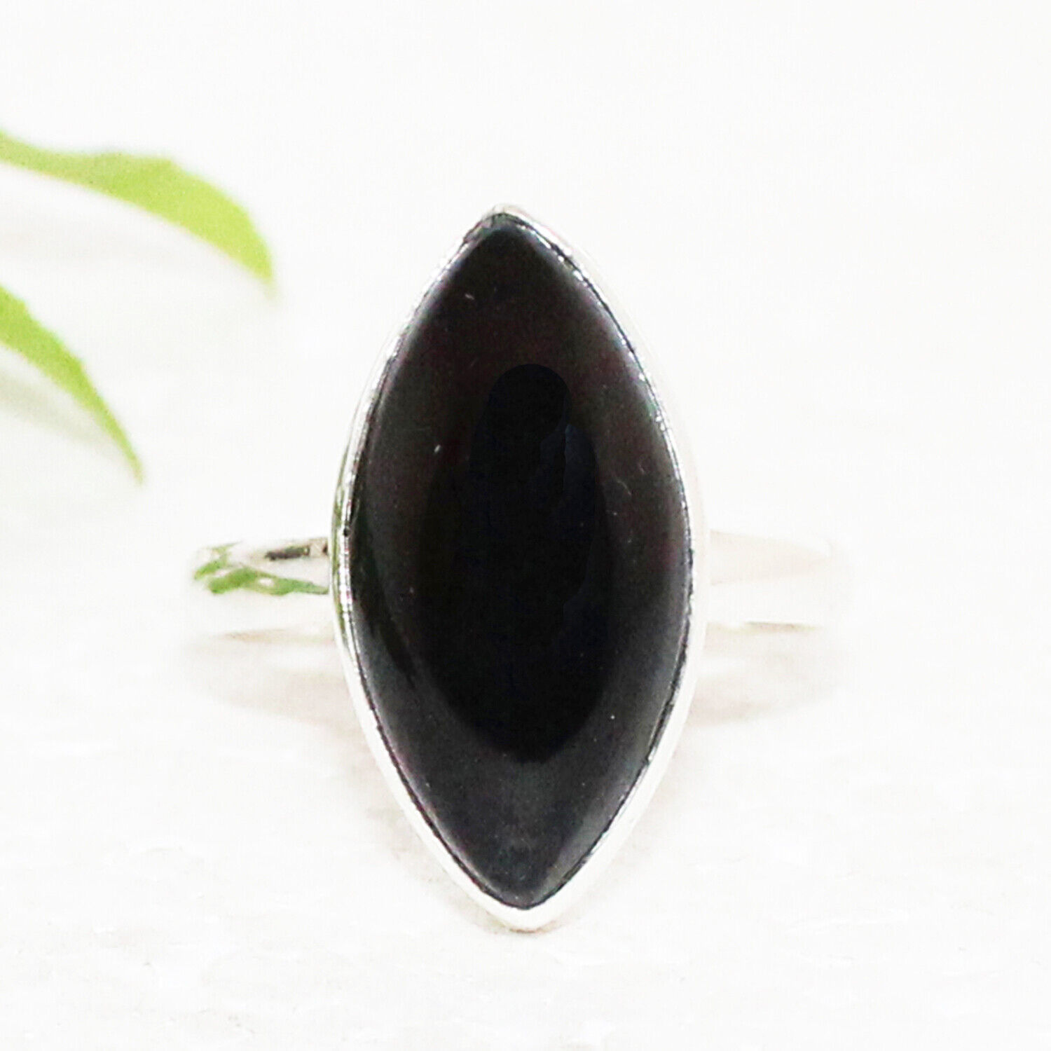 Primary image for 925 Sterling Silver Black Onyx Ring Handmade Jewelry Gemstone Ring