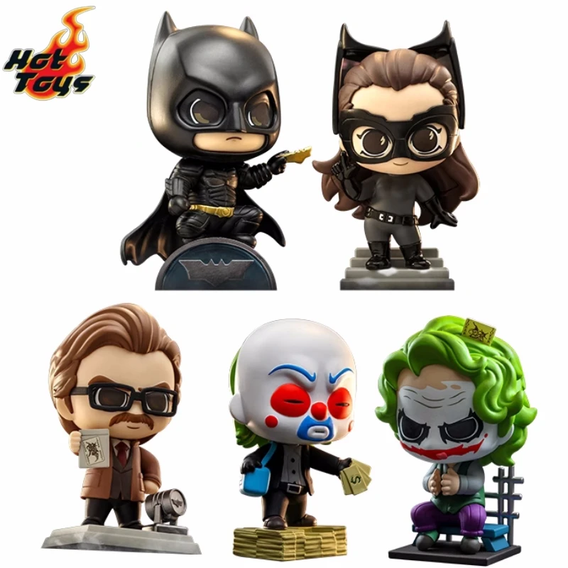 Hot Toys DC Batman: The Dark Knight Batman Catwoman Joker COSBI Mini Doll Action - £29.29 GBP+