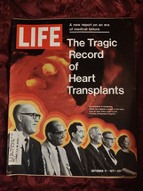 Life September 17 1971 Sept Sep 71 Heart Transplants Dick Van Dyke - £5.53 GBP